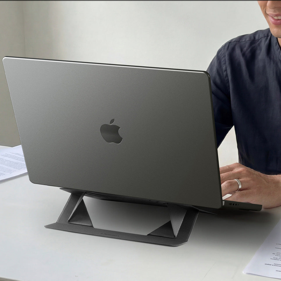 Universalständer für Laptop, Tablet, Spigen Slimfold LD201-S6, Grau