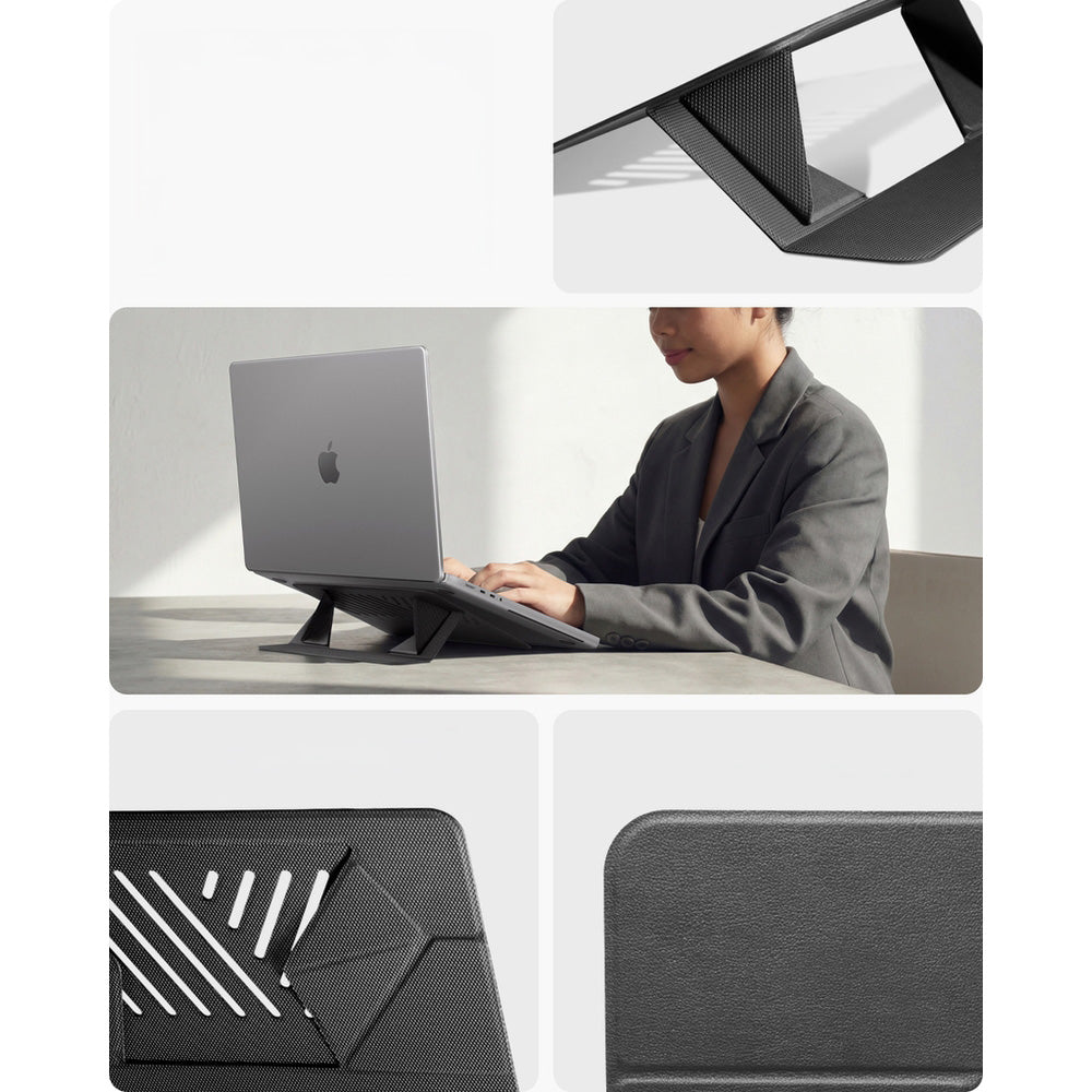Universalständer für Laptop, Tablet, Spigen Slimfold LD201-S6, Grau