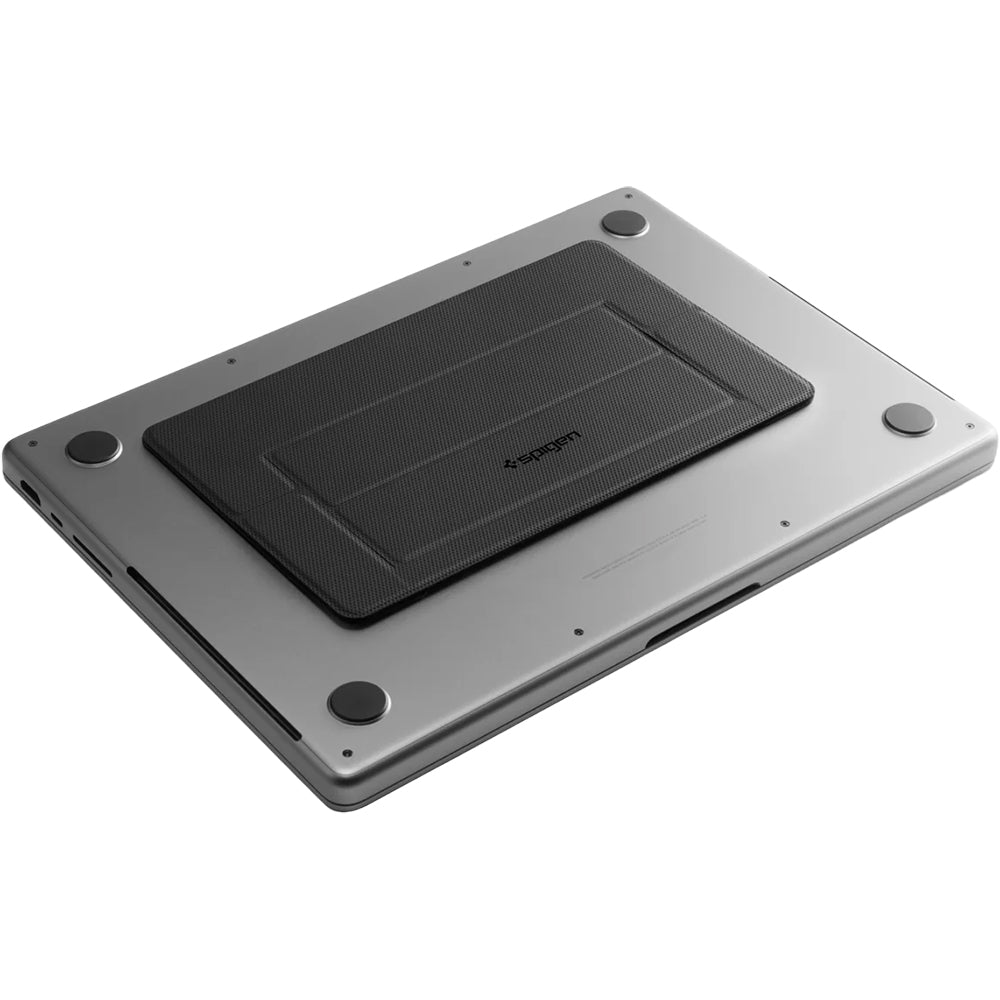 Laptopständer für Laptops bis 16", höhenverstellbar, Spigen Slimfold LD201-S1, Schwarz