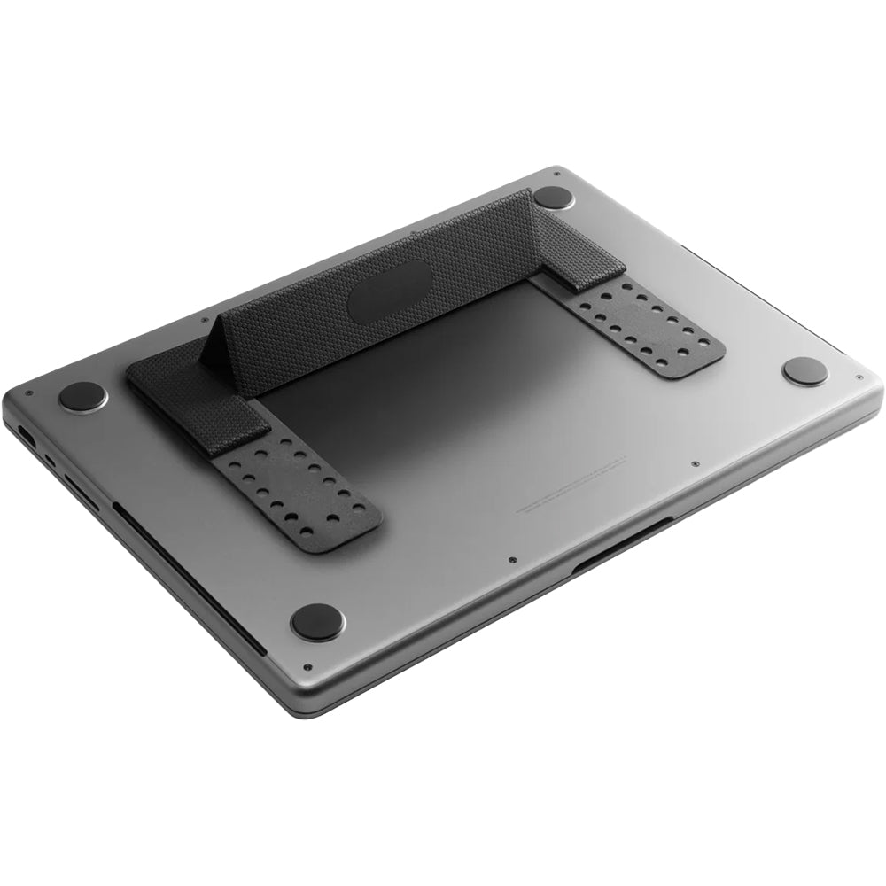 Laptopständer für Laptops bis 16", höhenverstellbar, Spigen Slimfold LD201-S1, Schwarz