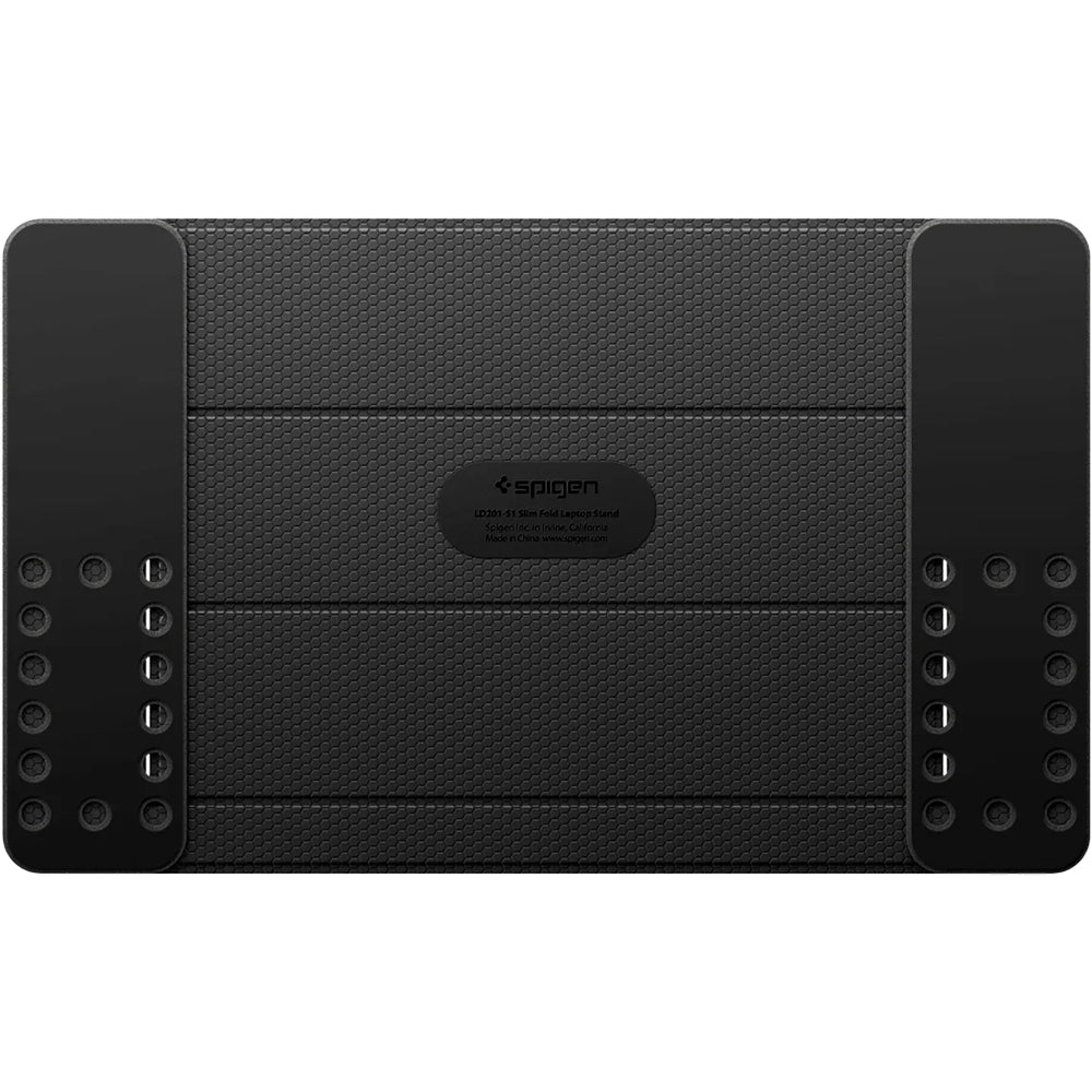 Laptopständer für Laptops bis 16", höhenverstellbar, Spigen Slimfold LD201-S1, Schwarz