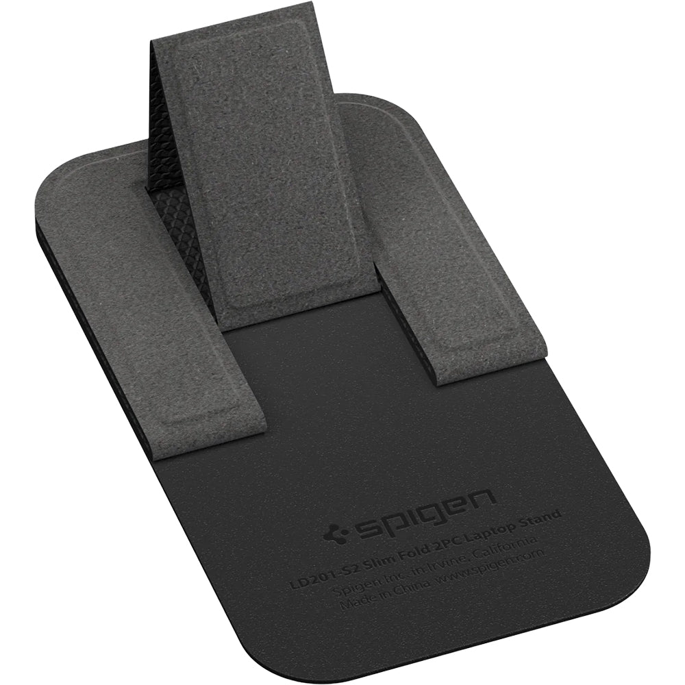 Höhenverstellbarer Ständer für Laptop und Tablet, Spigen Slimfold LD201-S2, Schwarz
