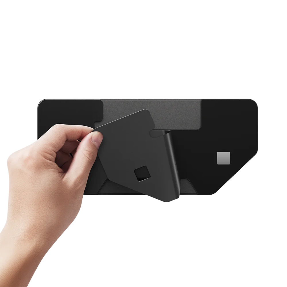 Laptopständer für Laptops bis 16", höhenverstellbar, Spigen Slimfold LD201-S3, Schwarz