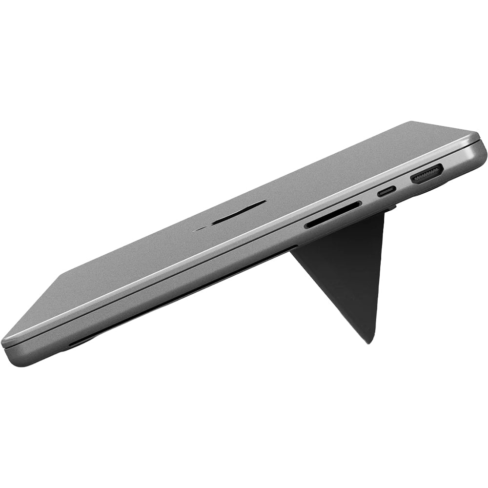 Laptopständer für Laptops bis 16", höhenverstellbar, Spigen Slimfold LD201-S3, Schwarz