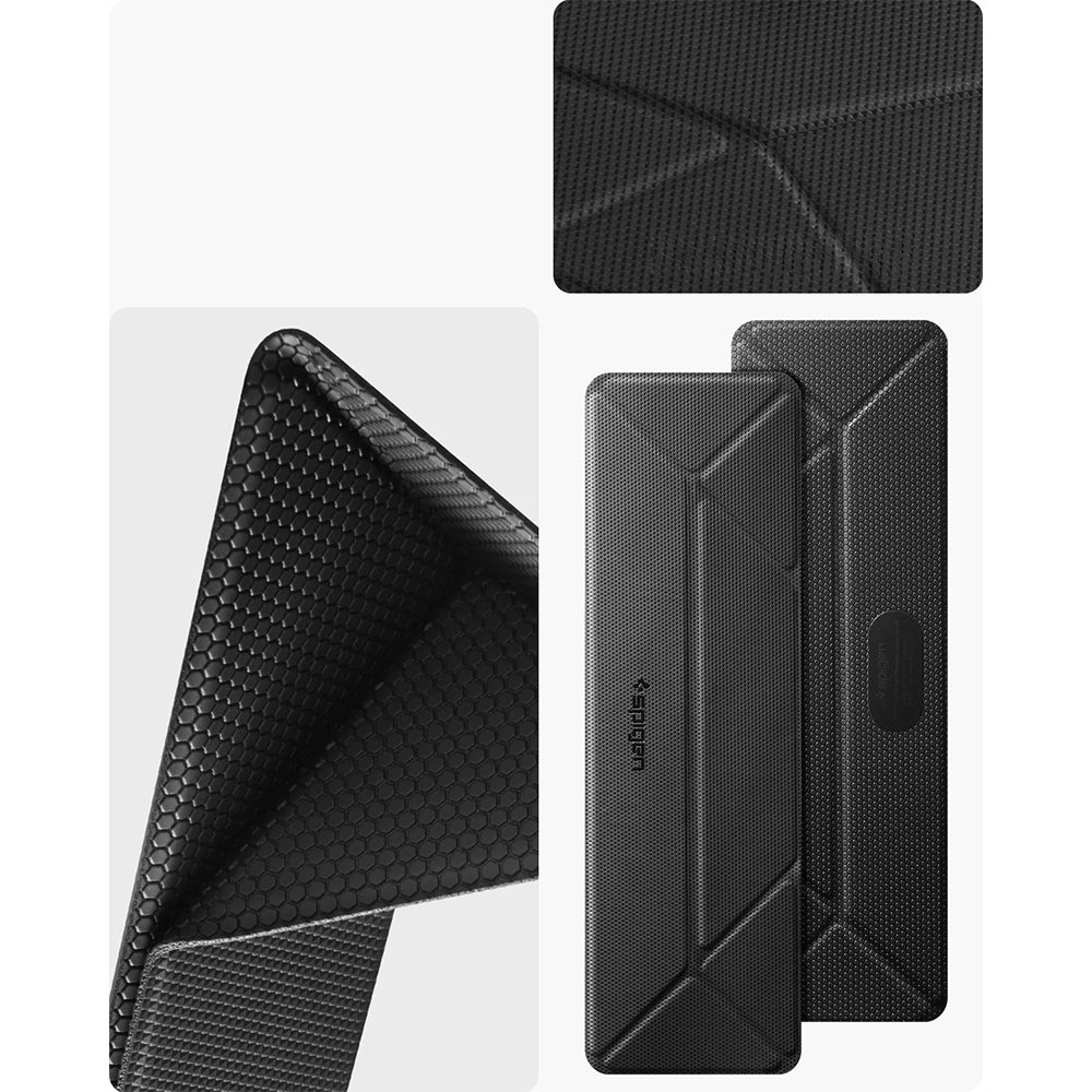 Universalständer für Laptop, Tablet und Tastatur, Spigen Slimfold LD201-S4, Schwarz