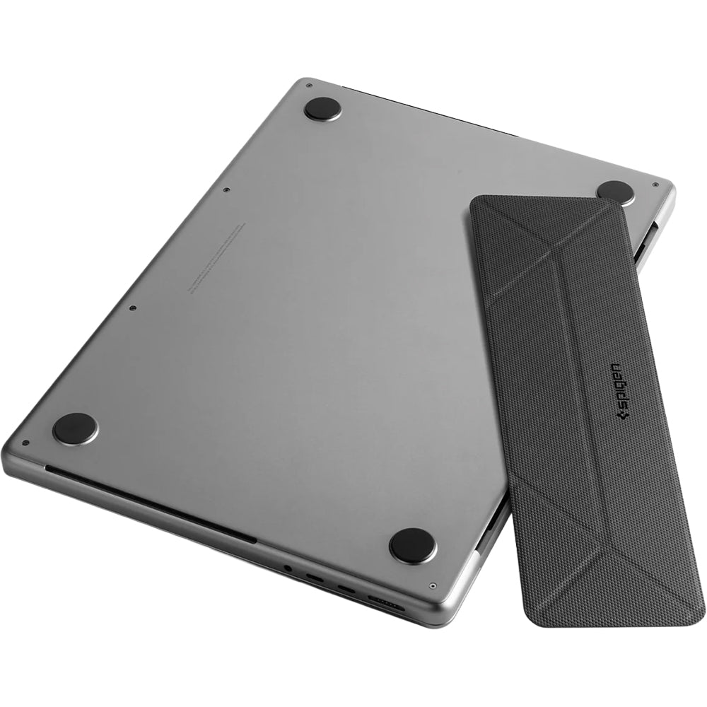 Universalständer für Laptop, Tablet und Tastatur, Spigen Slimfold LD201-S4, Schwarz