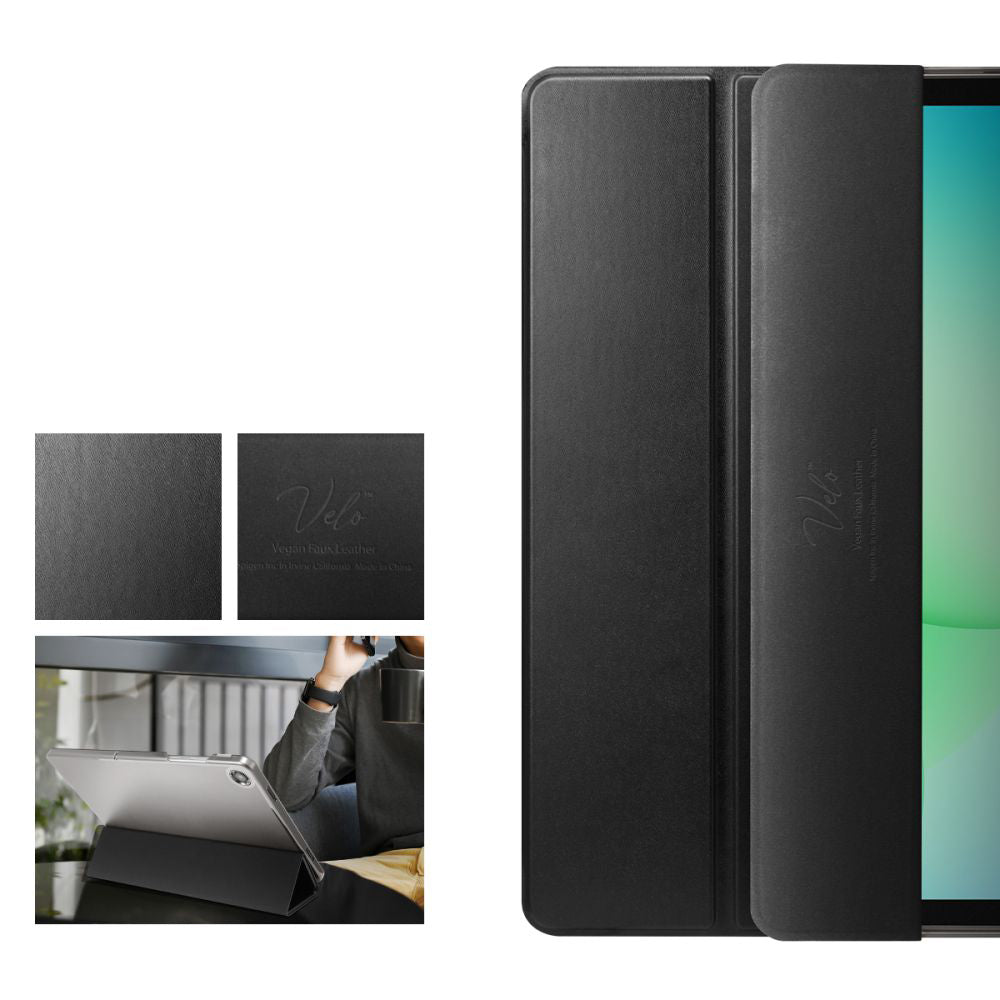 Schutzhülle für Galaxy Tab A11 Plus / A9 Plus, Spigen Smart Fold, Schwarz