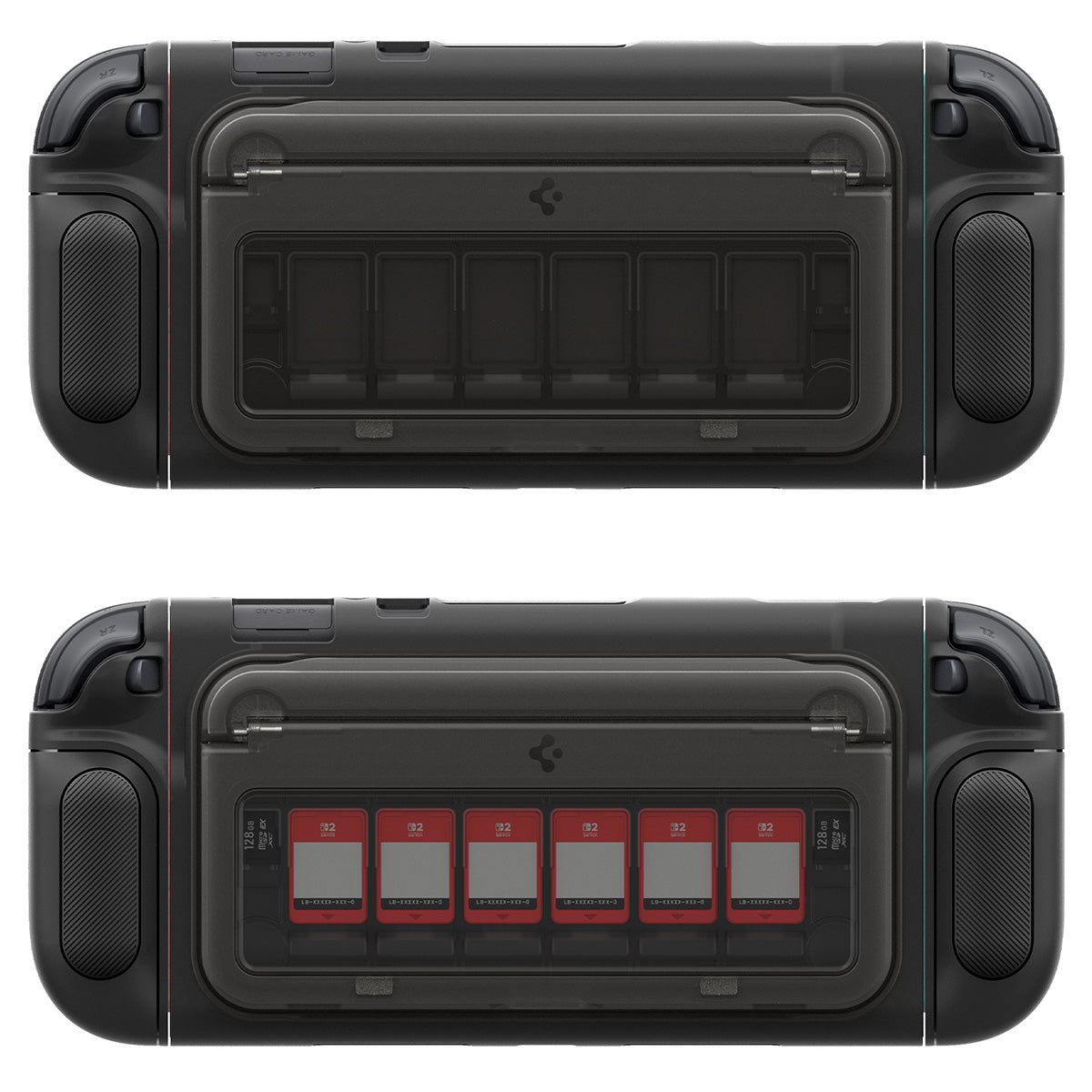 Hülle für Nintendo Switch 2, Spigen Snap Switch, Schwarz