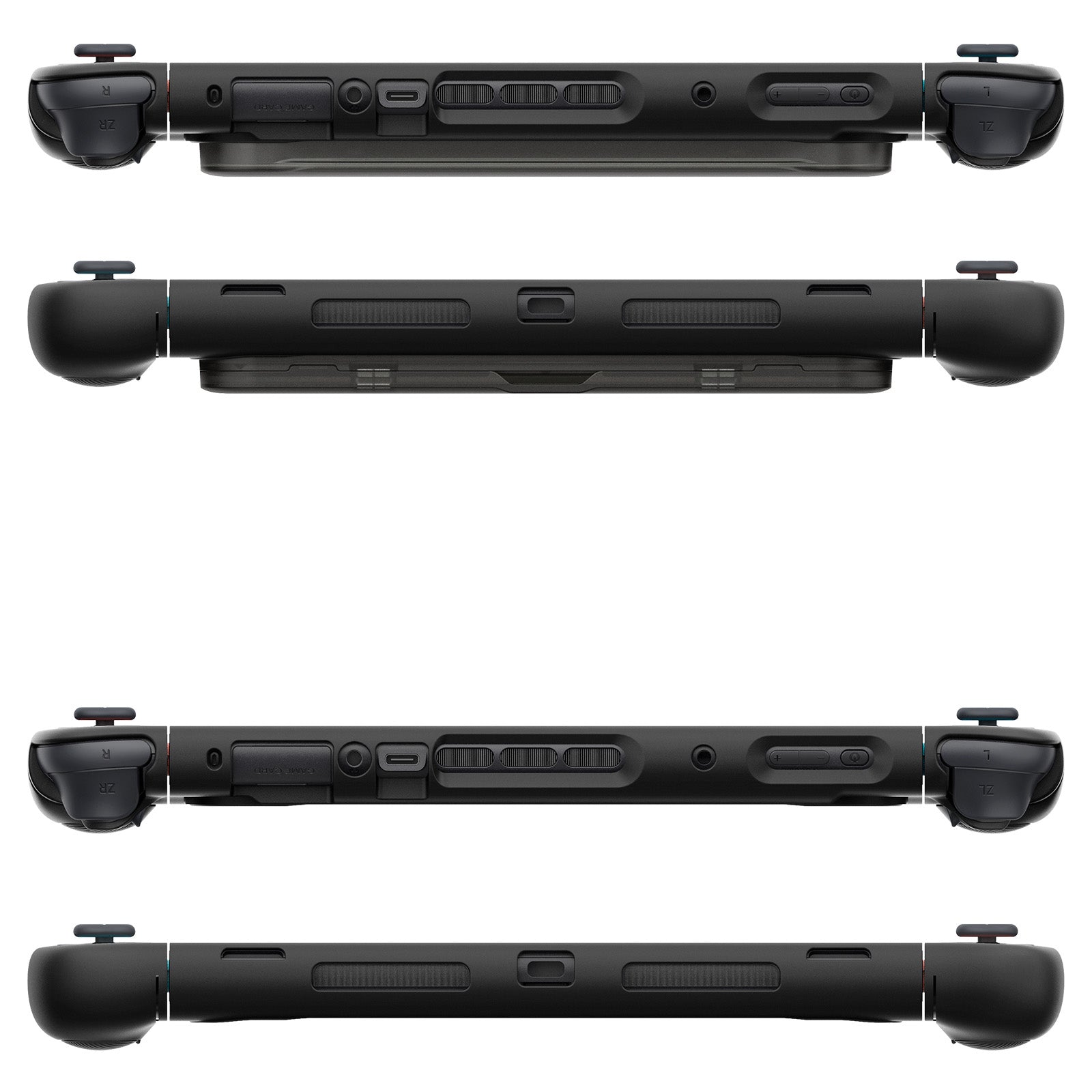Hülle für Nintendo Switch 2, Spigen Snap Switch, Schwarz