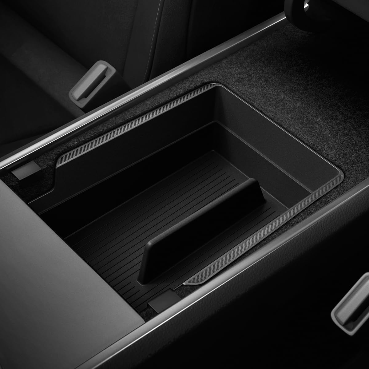 Auto-Organizer für Tesla Model 3/Y, Spigen Armrest Console Organizer, Schwarz