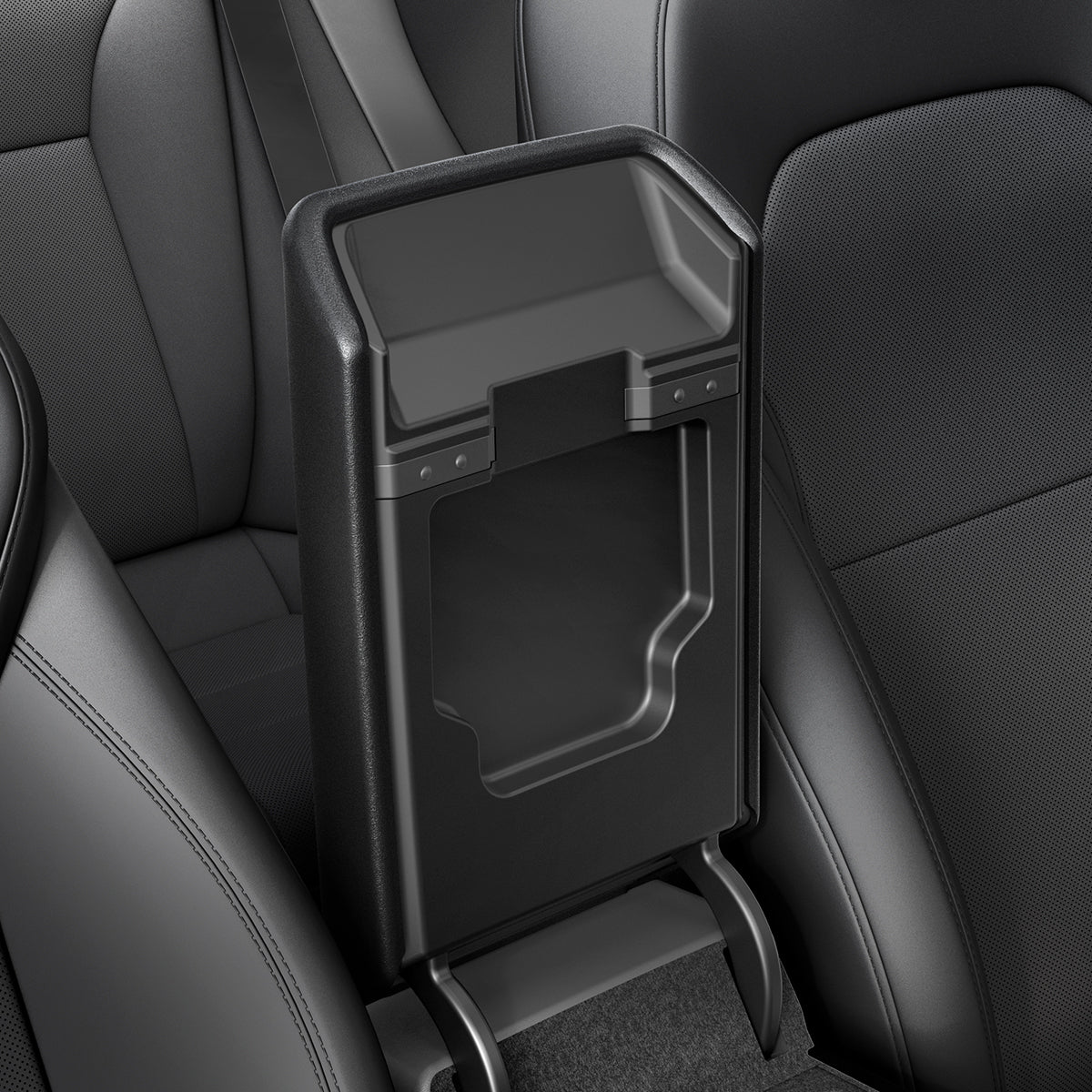 Hülle, Armlehnenpolster für Tesla Model 3 Highland 2024, Spigen Armrest Cover, Schwarz