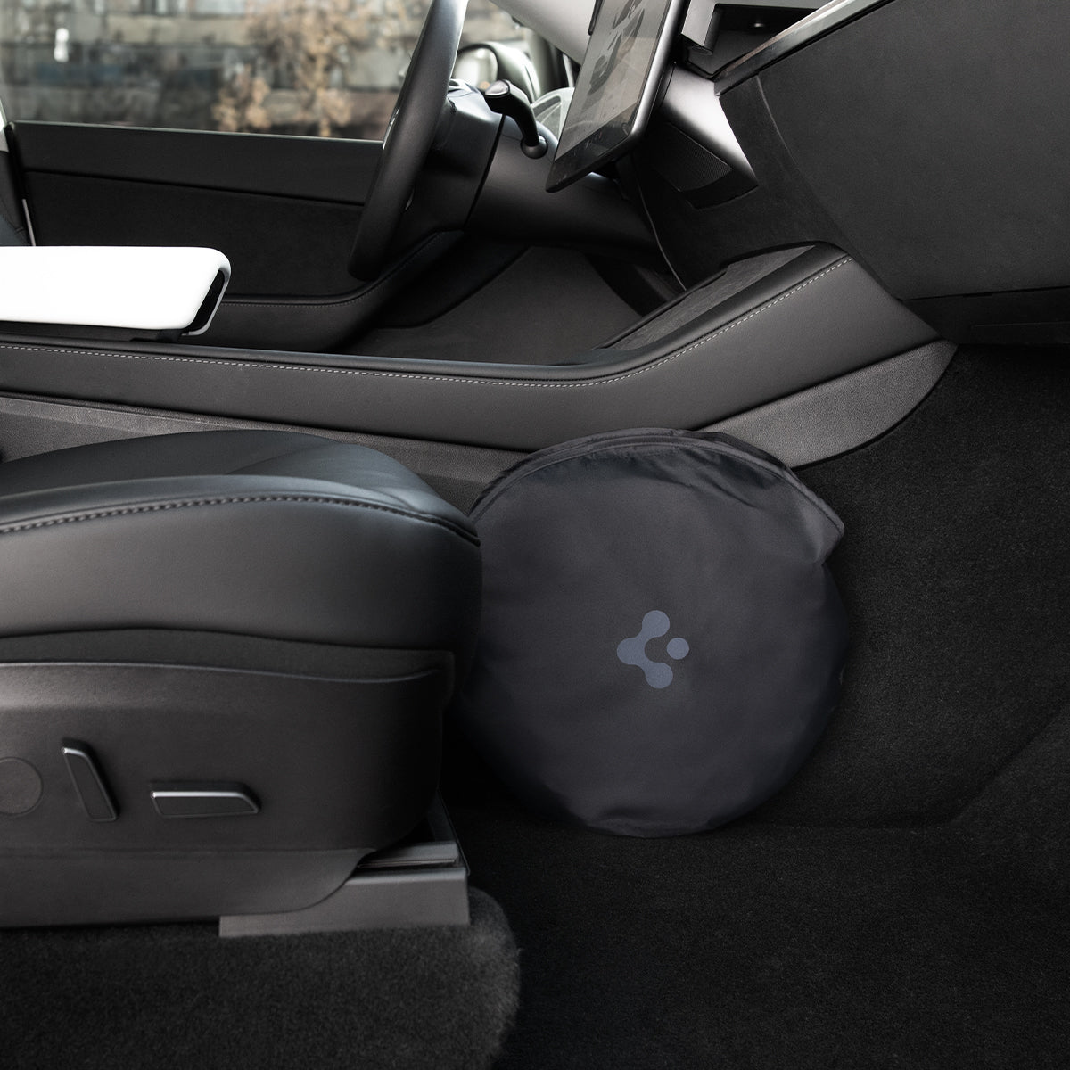 Windschutzscheiben-Sonnenblende für Tesla Model X, Spigen Car Front Windshield Sunshade
