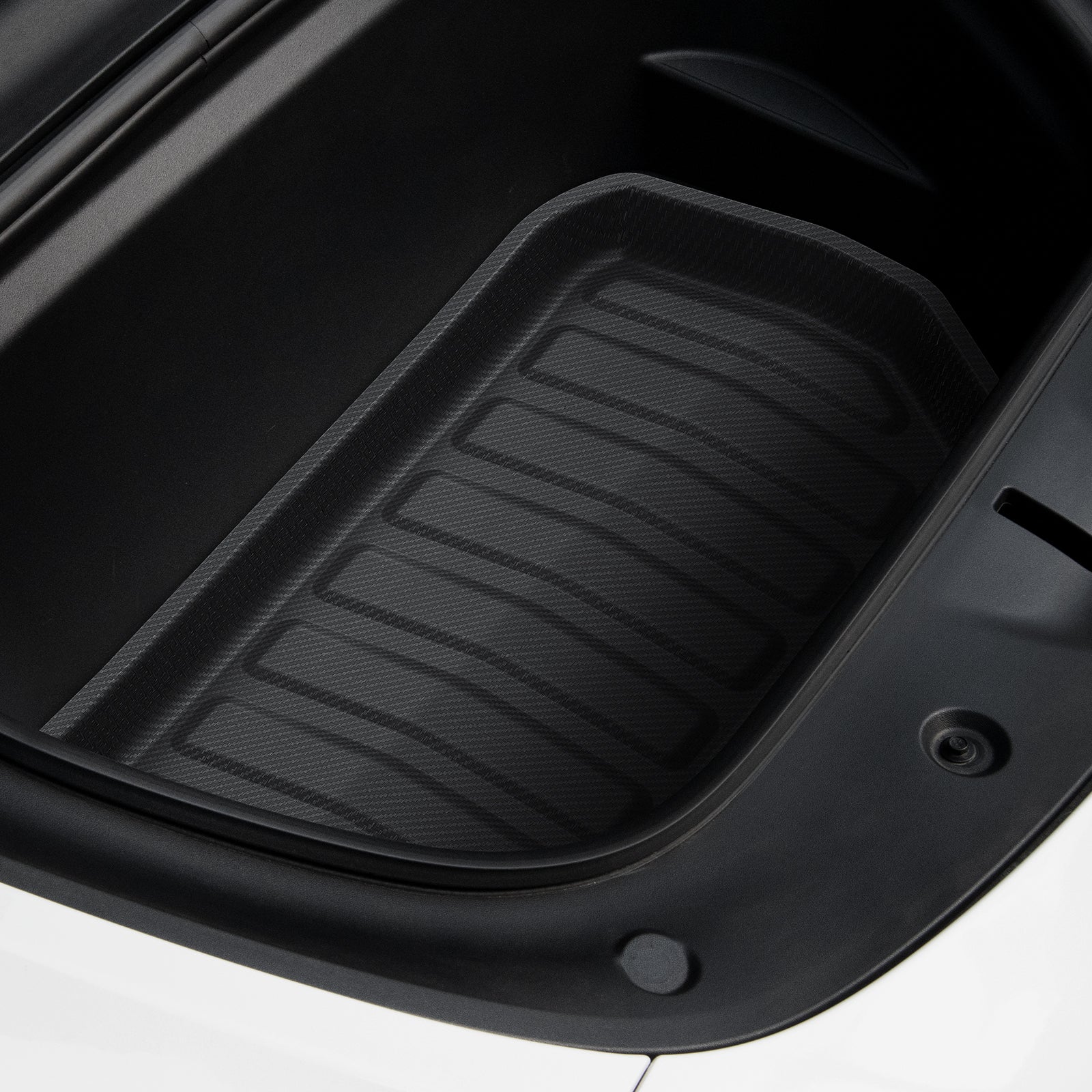 Kofferraummatte vorne für Tesla Model Y, Spigen Car Mat Front Trunk, Schwarz