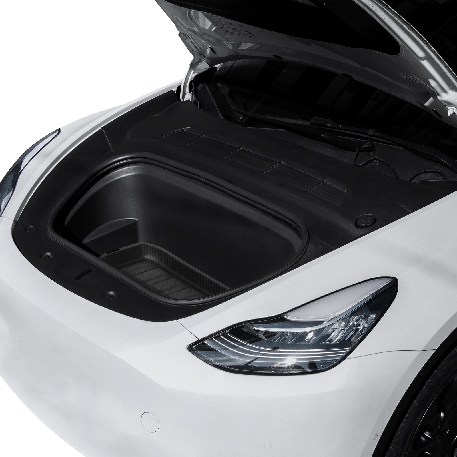 Kofferraummatte vorne für Tesla Model Y, Spigen Car Mat Front Trunk, Schwarz