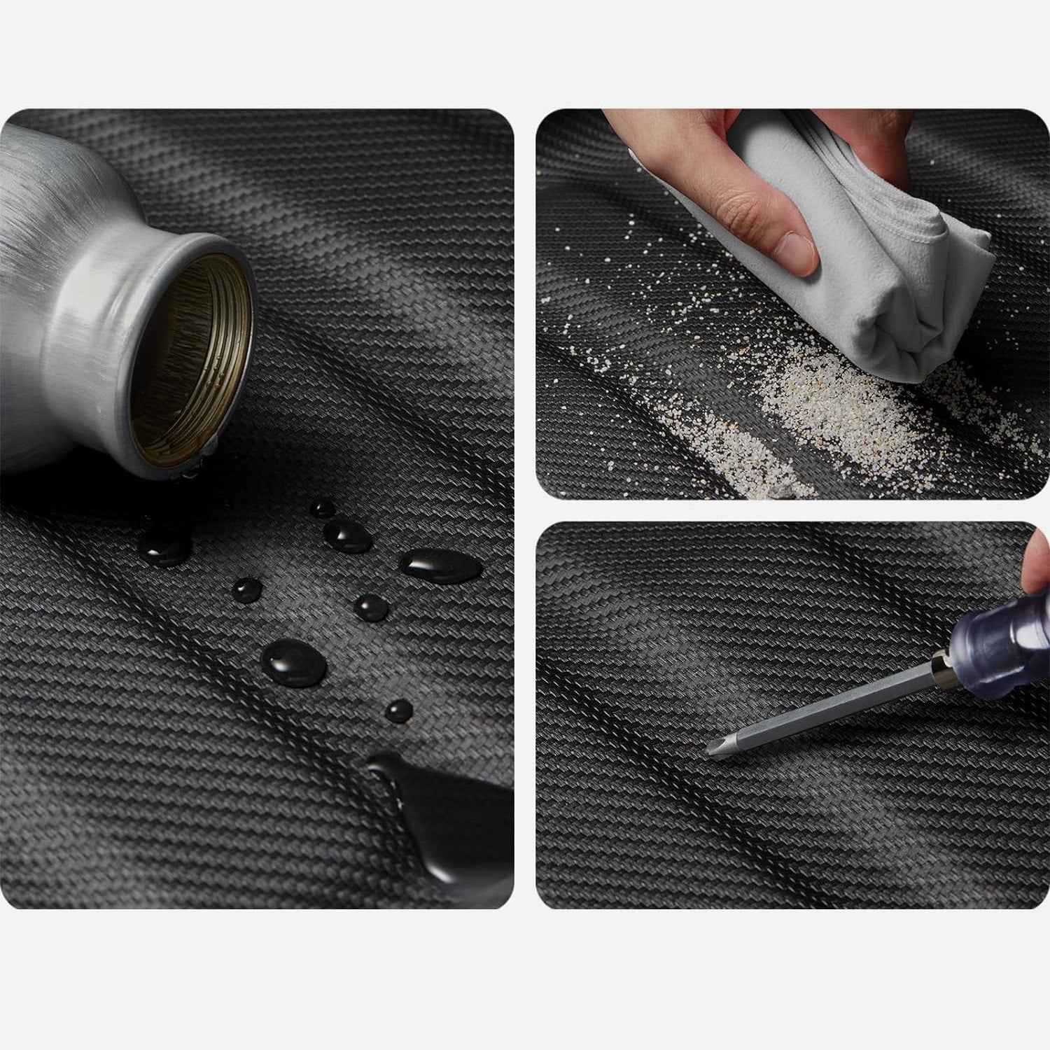 Kofferraummatte vorne für Tesla Model Y, Spigen Car Mat Front Trunk, Schwarz
