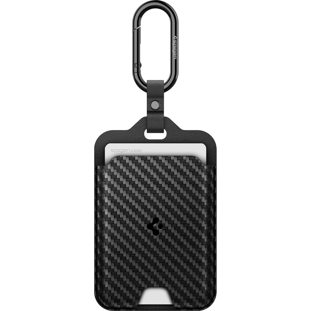 Schlüssel-/Kartenetui für Tesla, Spigen Universal Card Holder Case 2-Pack, Schwarz