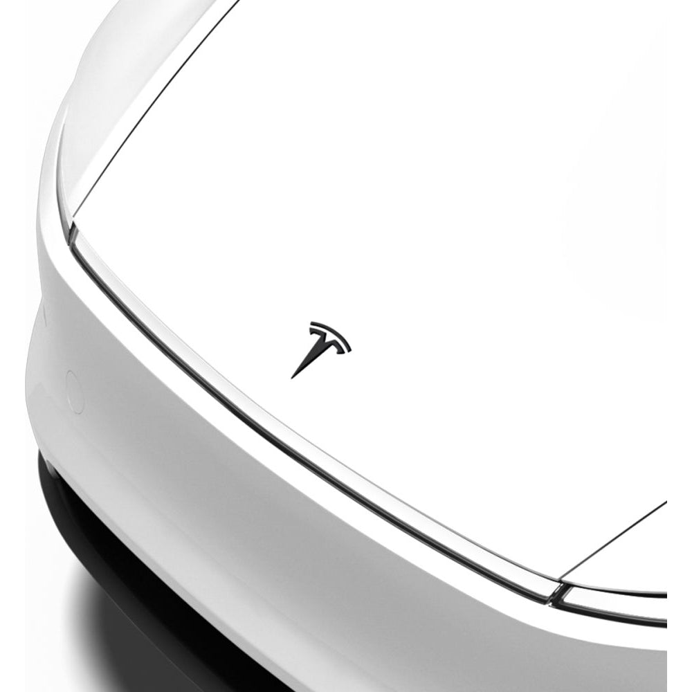 Emblem, Tesla-Logo für die Motorhaube für Tesla Model Y Juniper 2025-2026, Spigen Front Emblem Badge, Schwarz