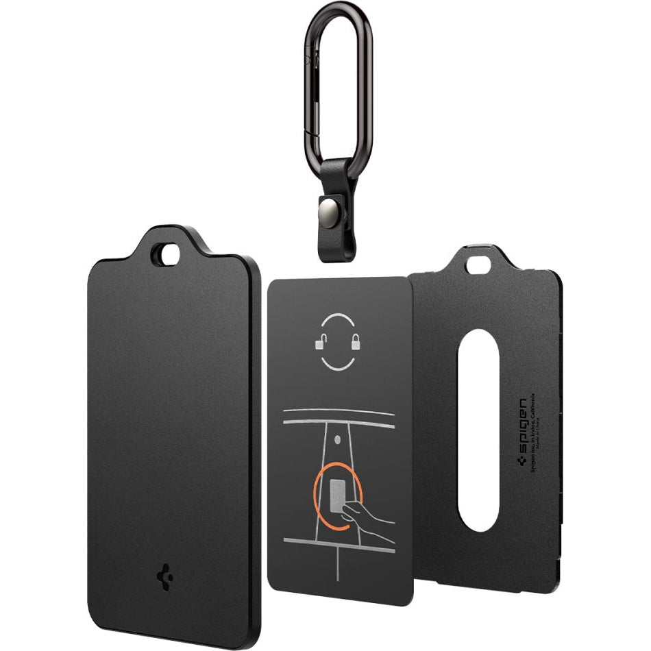 Schlüssel-/Kartenetui für Tesla, Spigen Card Holder Case 1-Pack, Schwarz