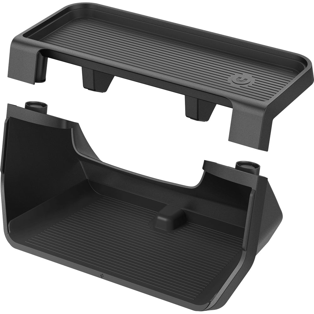 Auto-Organizer unter dem Display für Tesla Model 3 / Y, Spigen Under Screen Storage, Schwarz