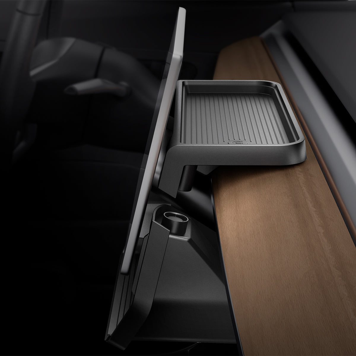 Auto-Organizer unter dem Display für Tesla Model 3 / Y, Spigen Under Screen Storage, Schwarz