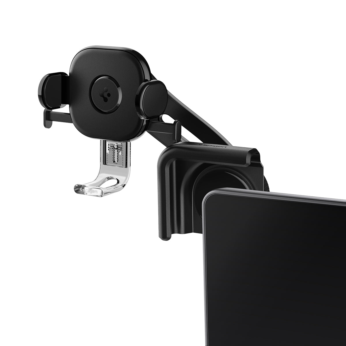 Auto Handyhalterung für Tesla Model 3/X/S/Y/Cybertruck, Spigen TapLock Universal Car Mount Holder, Schwarz