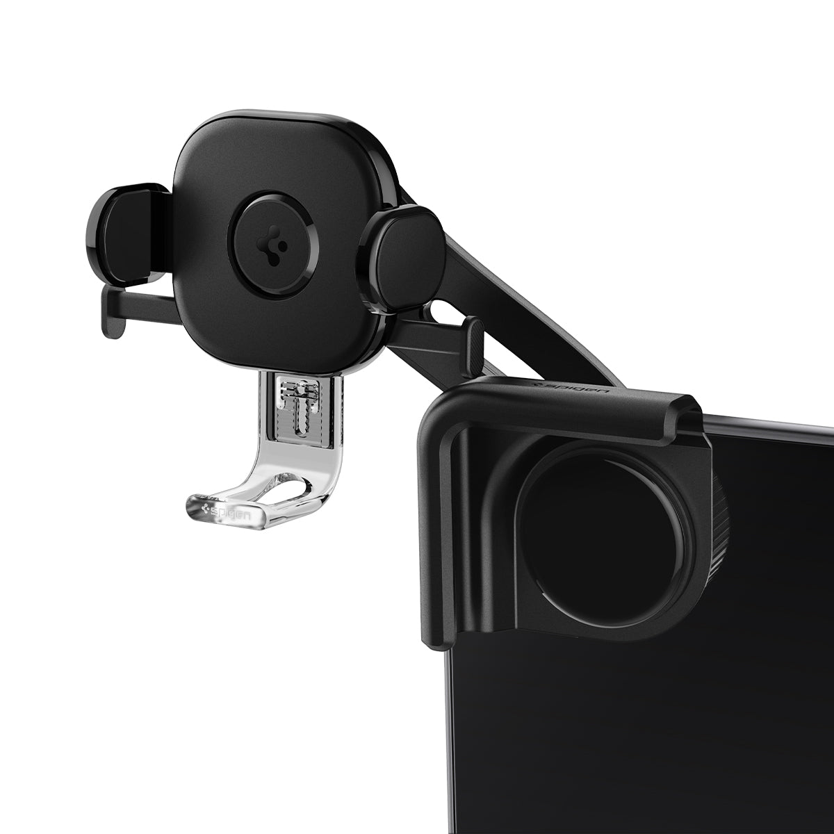 Auto Handyhalterung für Tesla Model 3/X/S/Y/Cybertruck, Spigen TapLock Universal Car Mount Holder, Schwarz