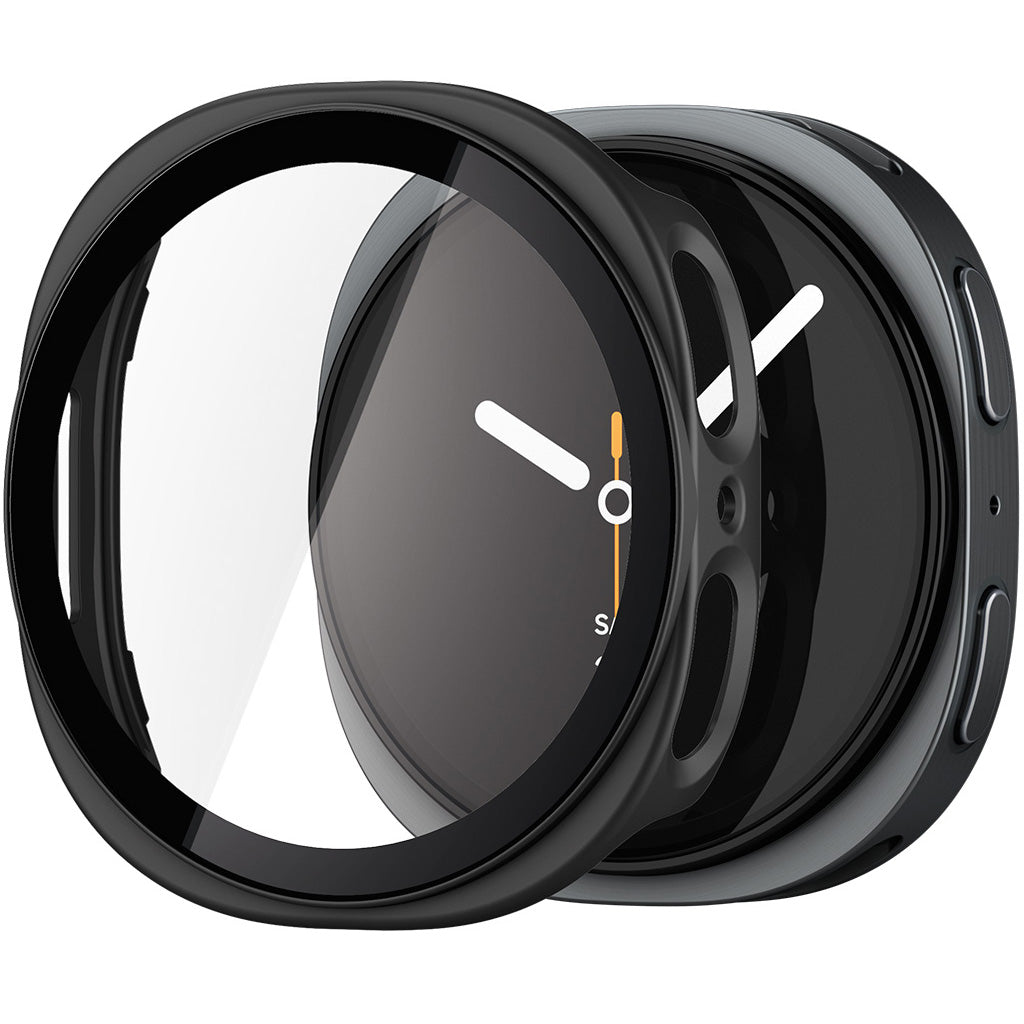 Schutzhülle + Glas Spigen Thin Fit 360 für Galaxy Watch 9 / 8 (44 mm), Schwarz