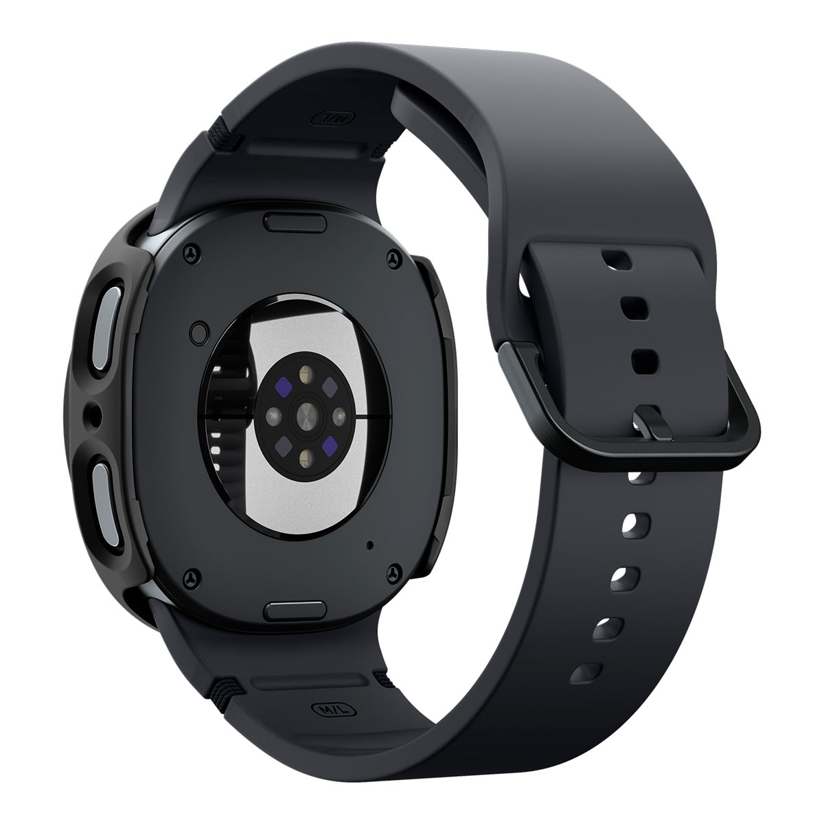 Schutzhülle + Glas Spigen Thin Fit 360 für Galaxy Watch 9 / 8 (44 mm), Schwarz