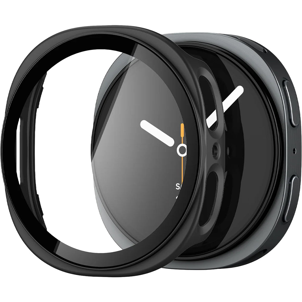 Schutzhülle + Glas Spigen Thin Fit 360 für Galaxy Watch 9 / 8 (40 mm), Schwarz