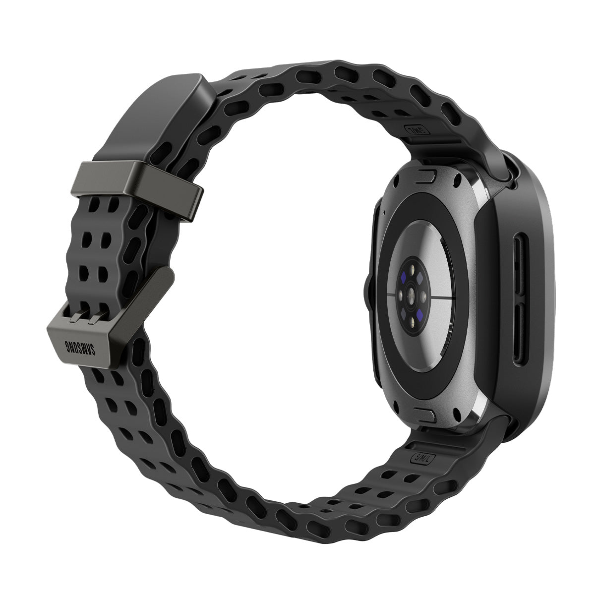 Schutzhülle + Glas für Galaxy Watch Ultra 2 47mm (2026), Spigen Thin Fit 360, Schwarz (13/19)