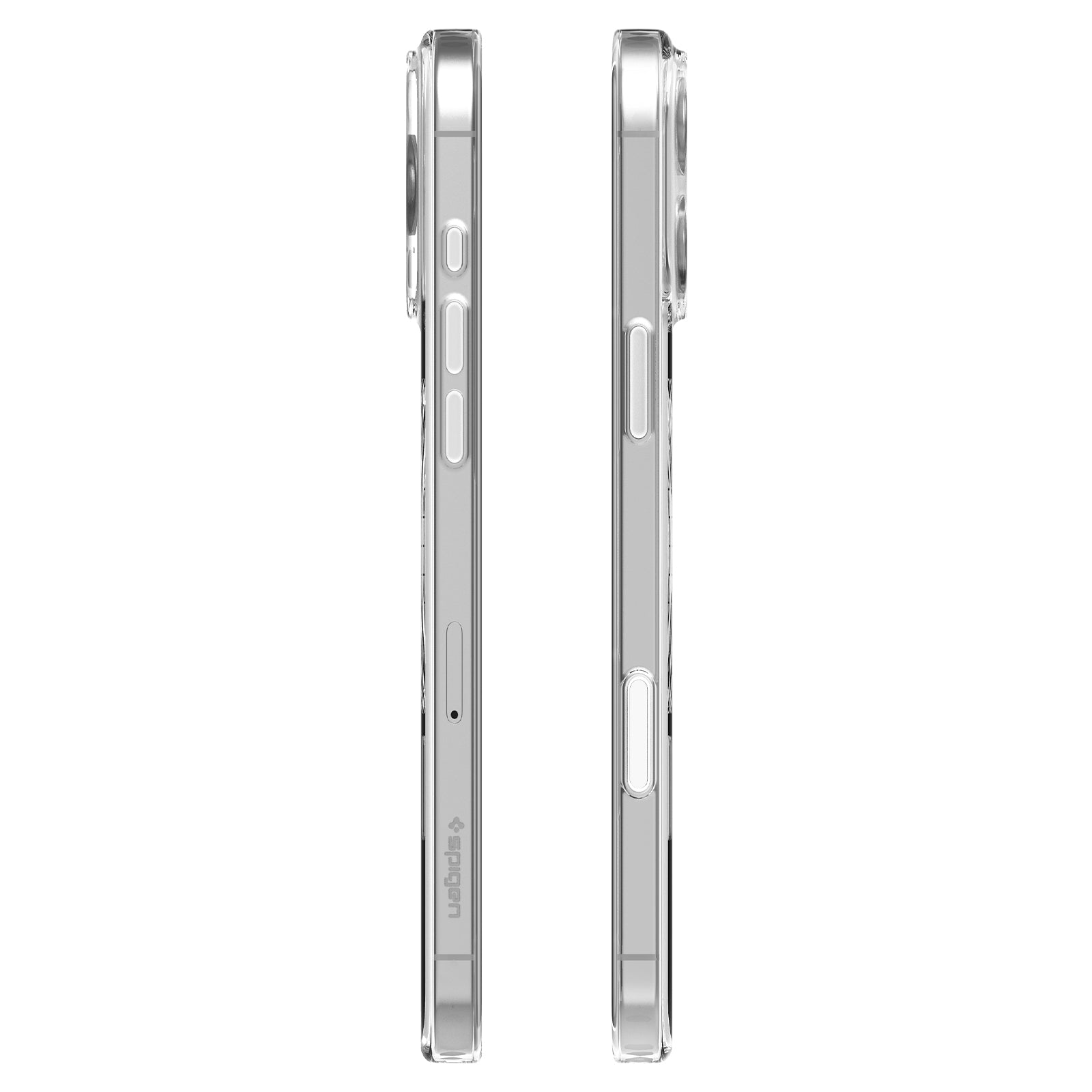 Handyhülle für iPhone 16 Pro Max, Spigen Thin Fit T Mag (CC) mit MagSafe, Transparent-Weiß