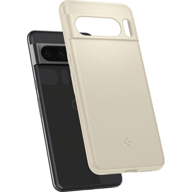 Schutzhülle Spigen Thin Fit für Google Pixel 8 Pro, Beige
