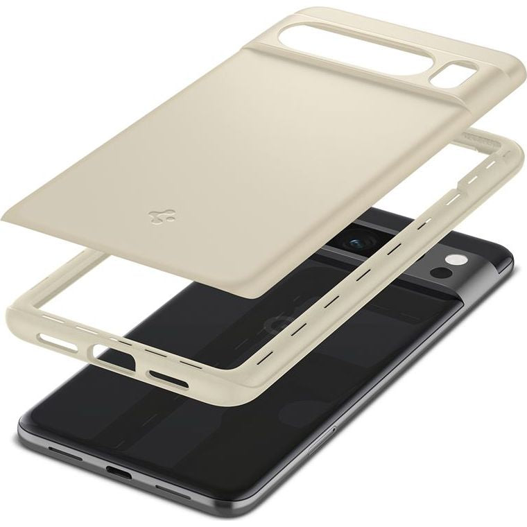 Schutzhülle Spigen Thin Fit für Google Pixel 8 Pro, Beige
