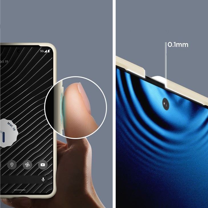 Schutzhülle Spigen Thin Fit für Google Pixel 8 Pro, Beige