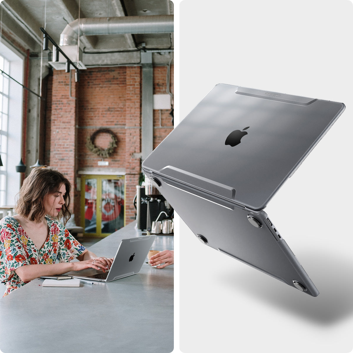 Schutzhülle für MacBook Air 15.3" M5 / M4 / M3 / M2, Spigen Thin Fit, Transparent