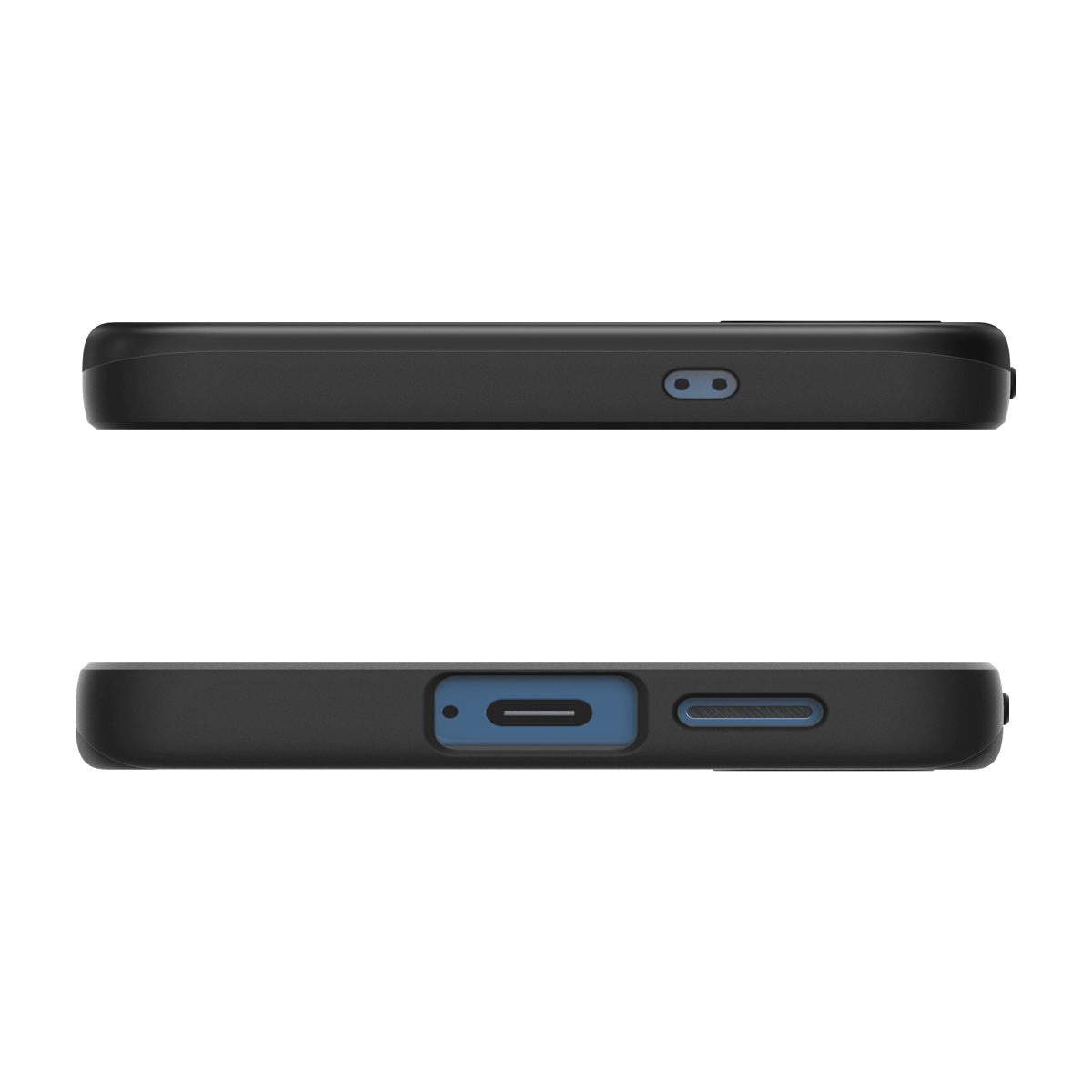 Handyhülle für Galaxy S25, Spigen Thin Fit Mag mit MagSafe, Schwarz