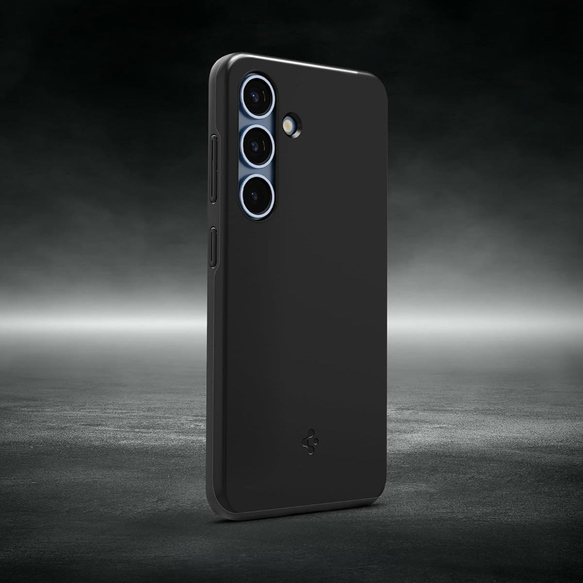 Handyhülle für Galaxy S25, Spigen Thin Fit Mag mit MagSafe, Schwarz