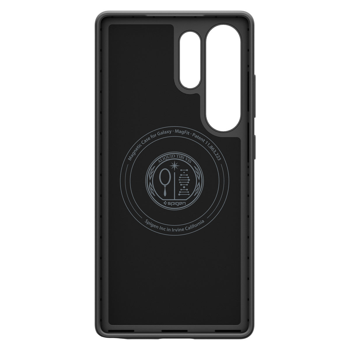 Handyhülle für Galaxy S25 Ultra, Spigen Thin Fit Mag mit MagSafe, Schwarz