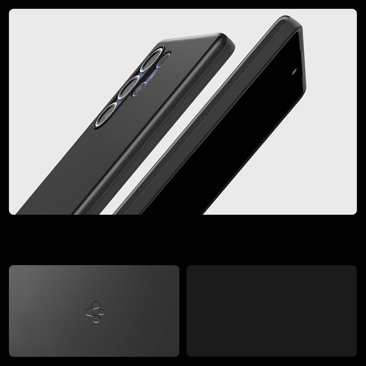 Handyhülle für Galaxy S25 Ultra, Spigen Thin Fit Mag mit MagSafe, Schwarz