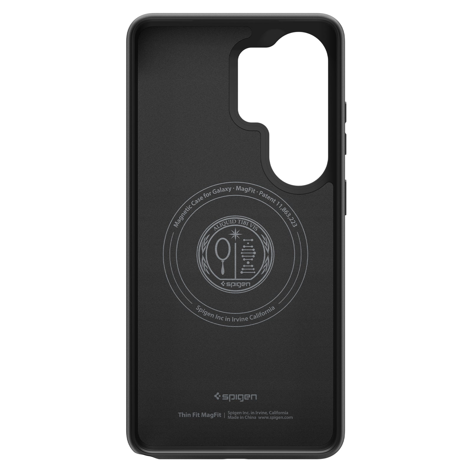 Handyhülle für Galaxy S26 Ultra, Spigen Thin Fit Mag mit MagSafe, Schwarz