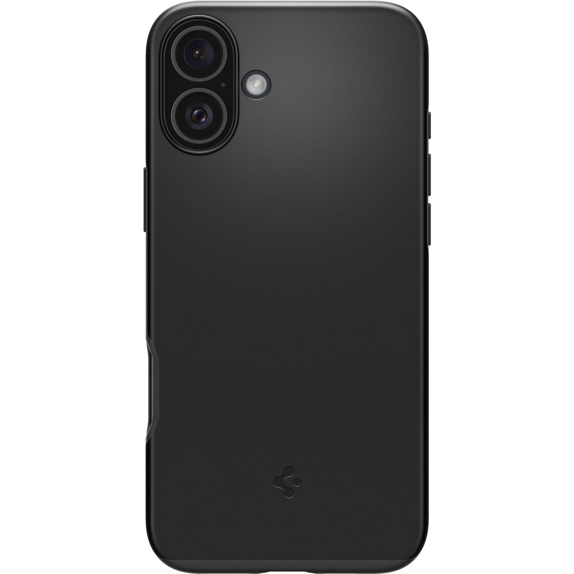 Handyhülle für iPhone 16 Plus, Spigen Thin Fit Mag mit MagSafe, Schwarz