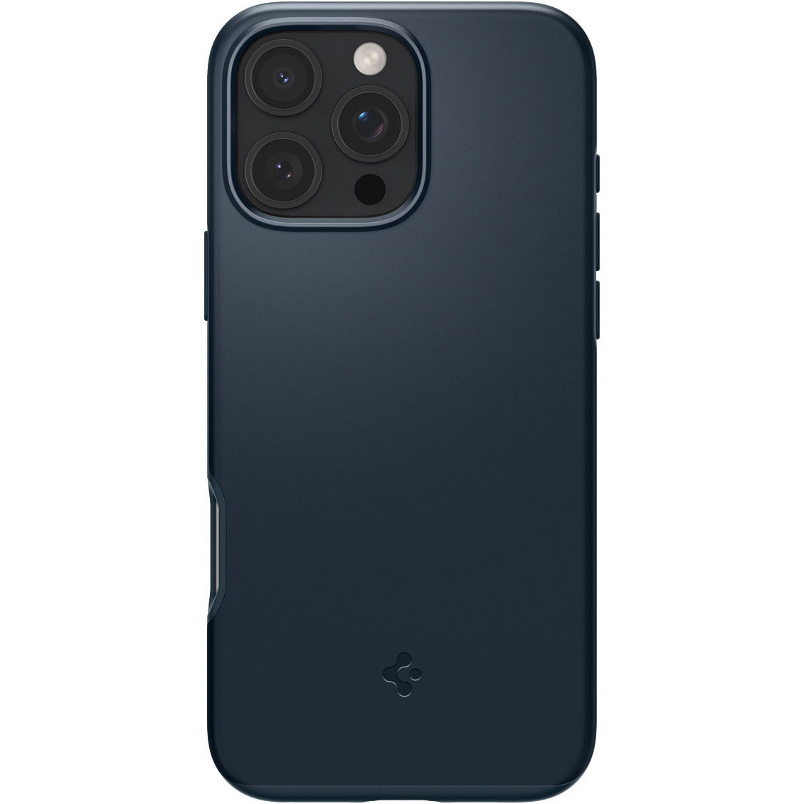 Handyhülle für iPhone 16 Pro, Spigen Thin Fit Mag mit MagSafe, Dunkelblau