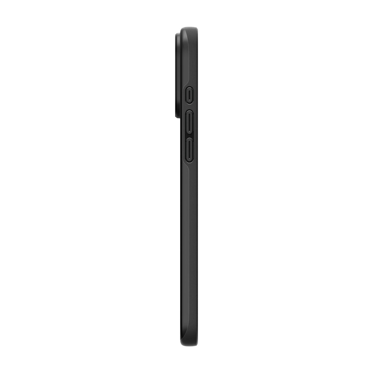 Handyhülle für iPhone 16 Pro Max, Spigen Thin Fit Mag mit MagSafe, Schwarz