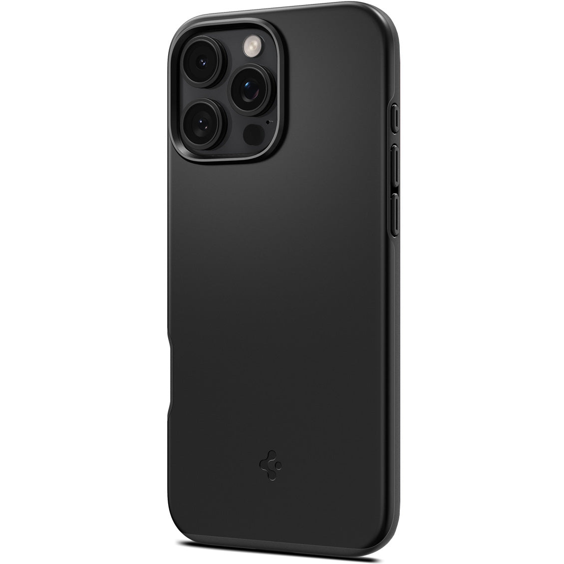 Handyhülle für iPhone 16 Pro Max, Spigen Thin Fit Mag mit MagSafe, Schwarz