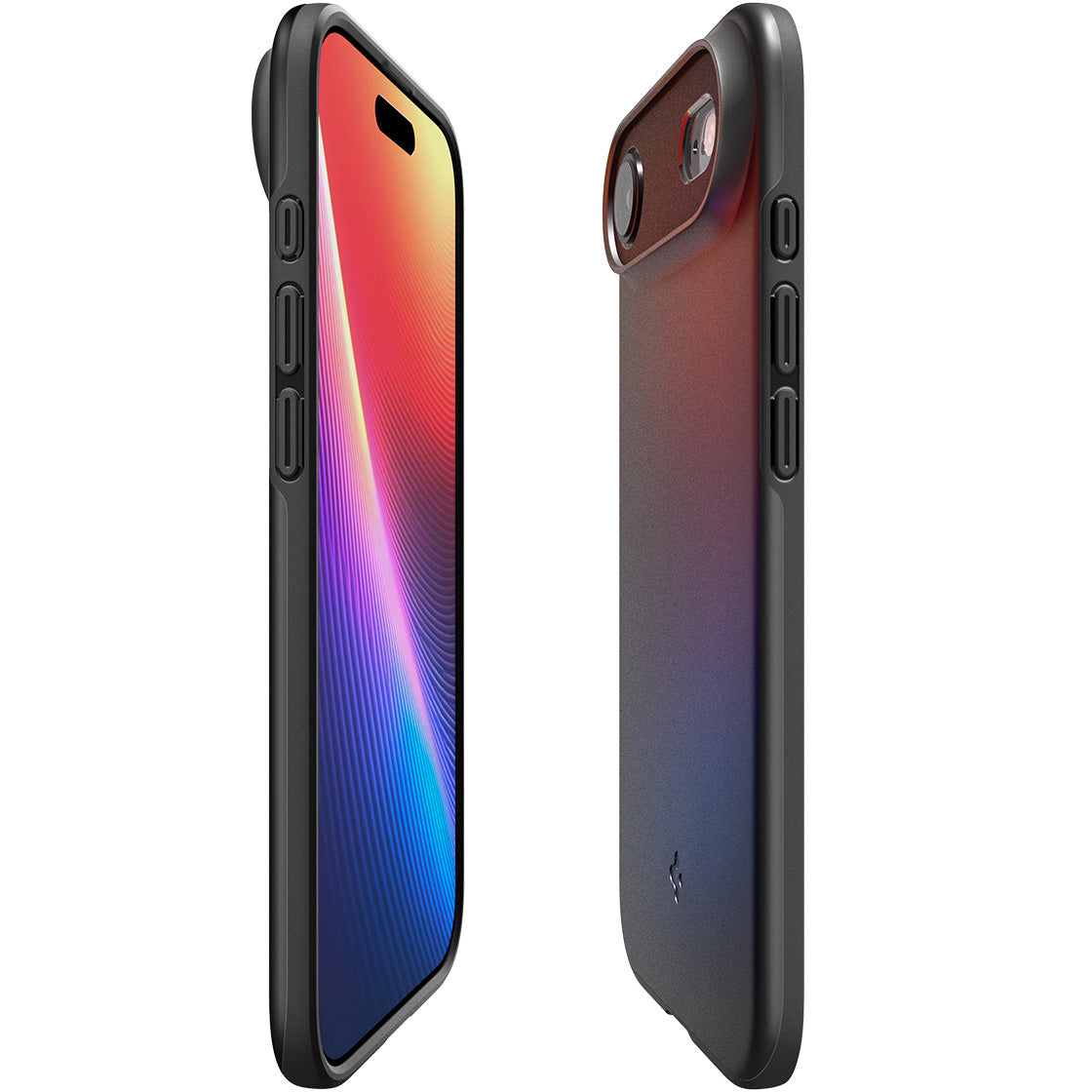 Handyhülle für iPhone Air, Spigen Thin Fit Mag mit MagSafe, Schwarz