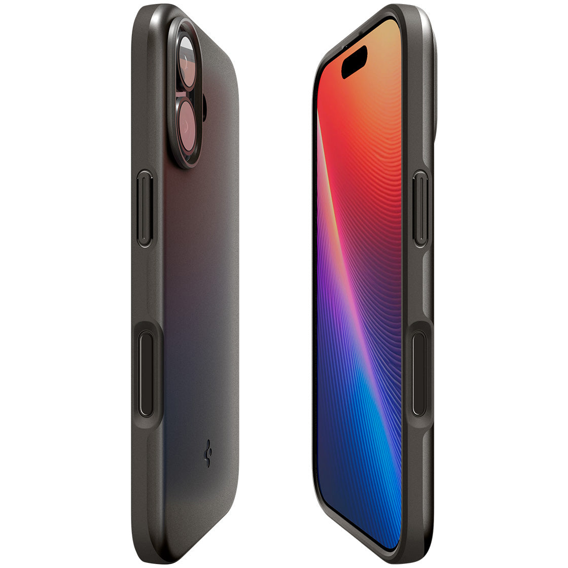 Handyhülle für iPhone 17, Spigen Thin Fit Mag mit MagSafe, Rotguss