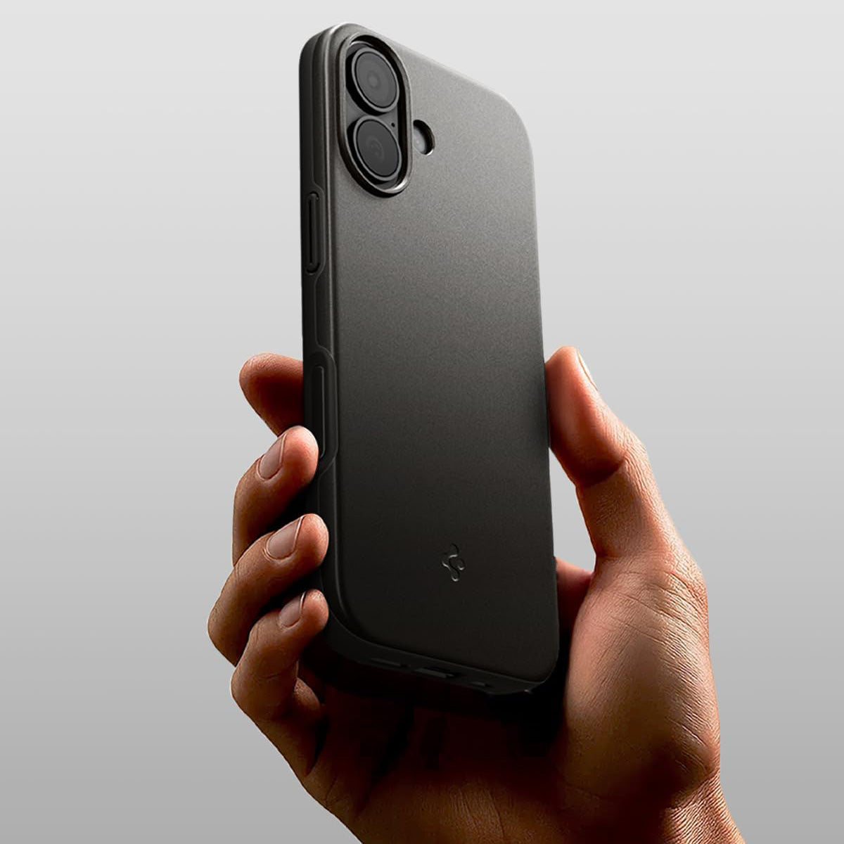 Handyhülle für iPhone 17, Spigen Thin Fit Mag mit MagSafe, Rotguss