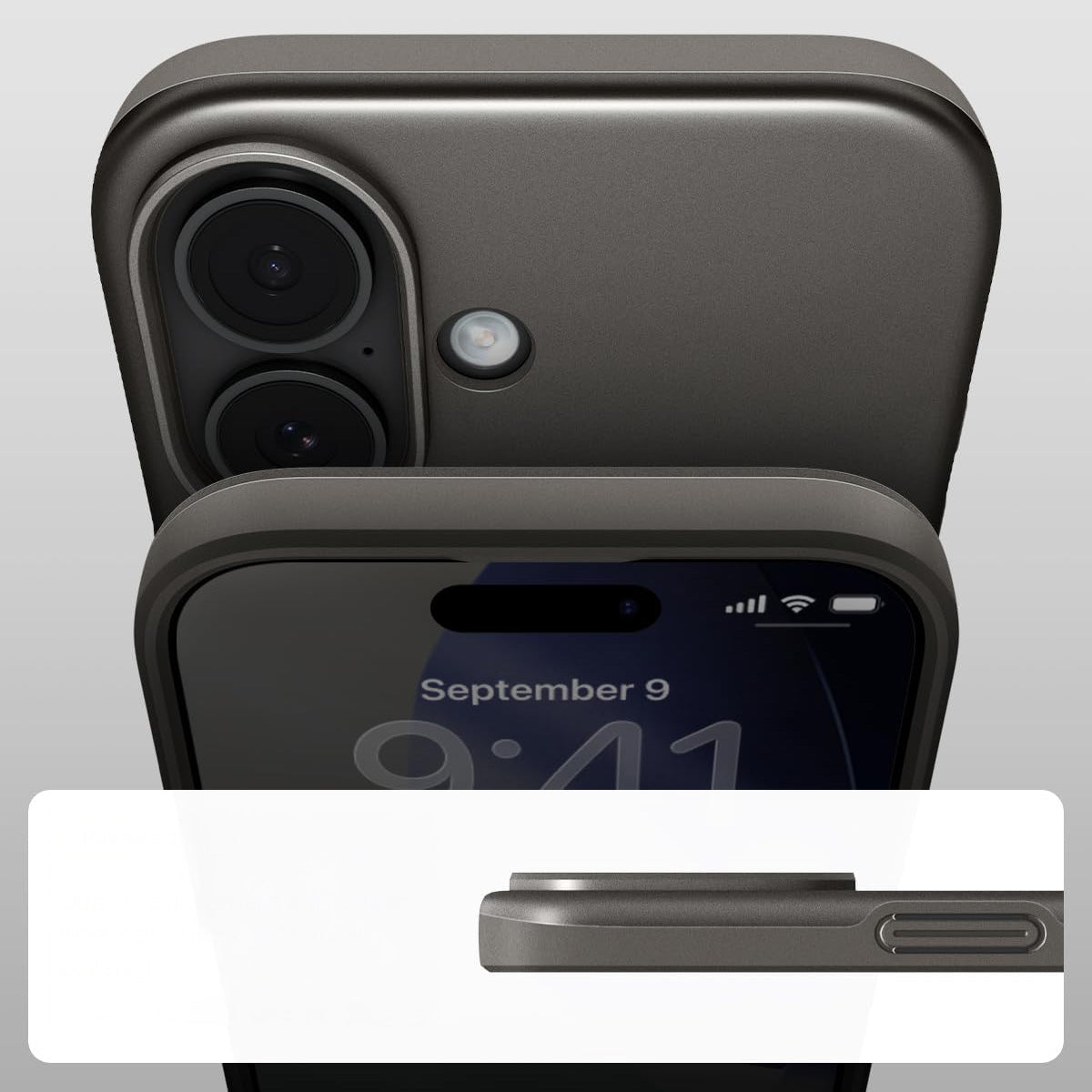 Handyhülle für iPhone 17, Spigen Thin Fit Mag mit MagSafe, Rotguss