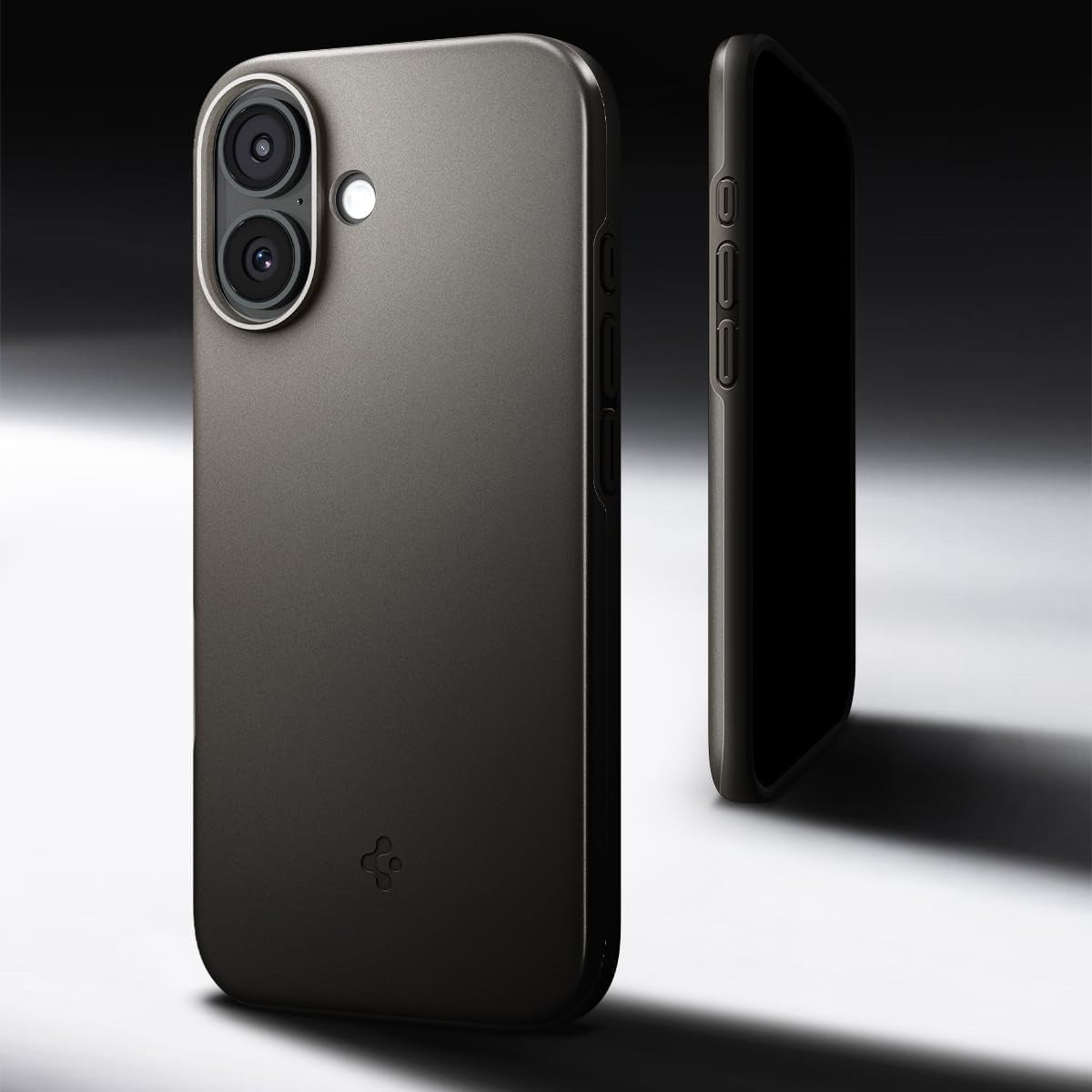 Handyhülle für iPhone 17, Spigen Thin Fit Mag mit MagSafe, Rotguss