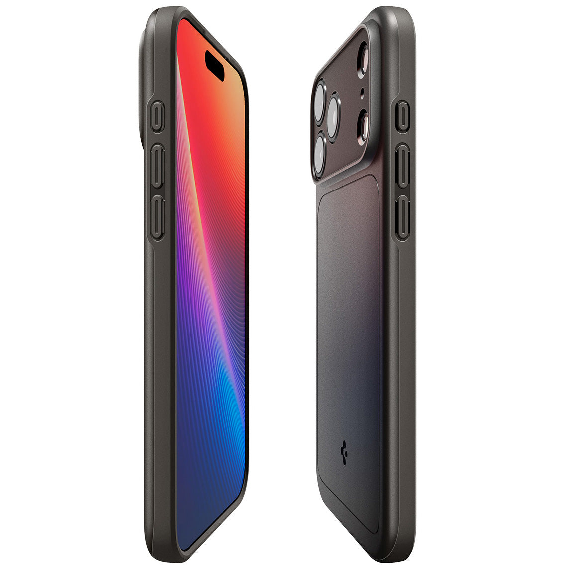 Handyhülle für iPhone 17 Pro, Spigen Thin Fit Mag mit MagSafe, Rotguss